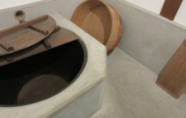 一般的な五右衛門風呂のイメージ画像